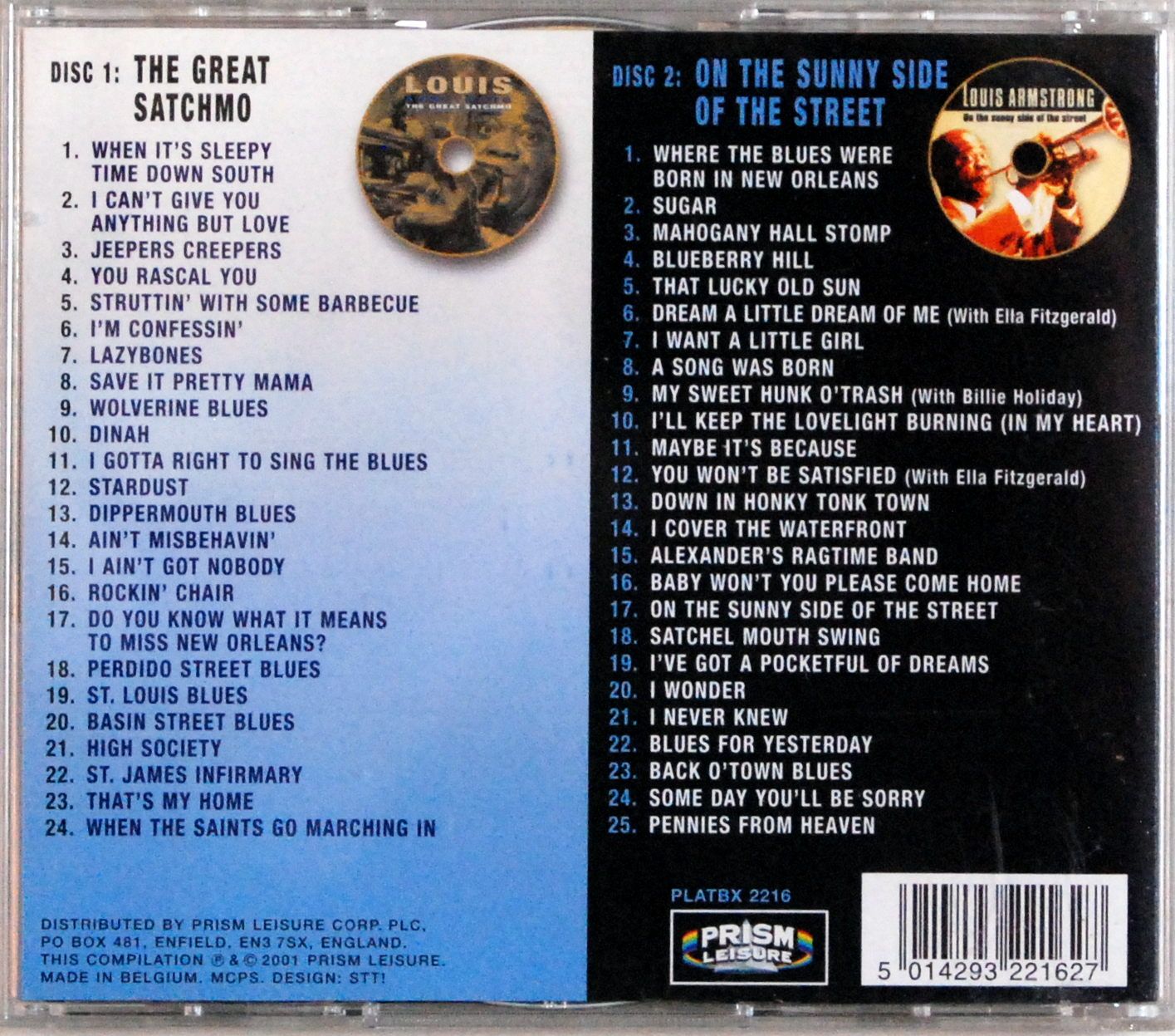 Louis Armstrong - 49 Original Recordings 2CD
