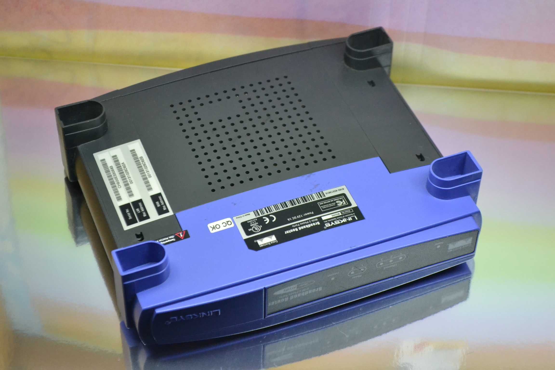 VOIP bramka z routerem LINKSYS RT31-P2 na 2 telefony 3xLAN 2xRJ11