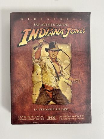 DVD Triologia Indiana Jones 4 dvd’s (NOVO)