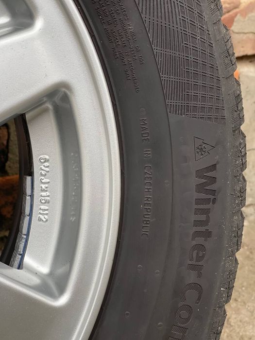 Шини 195 65 15 Диски R15 Колеса 5x112 Skoda VW Seat Audi et45 Зима VAG