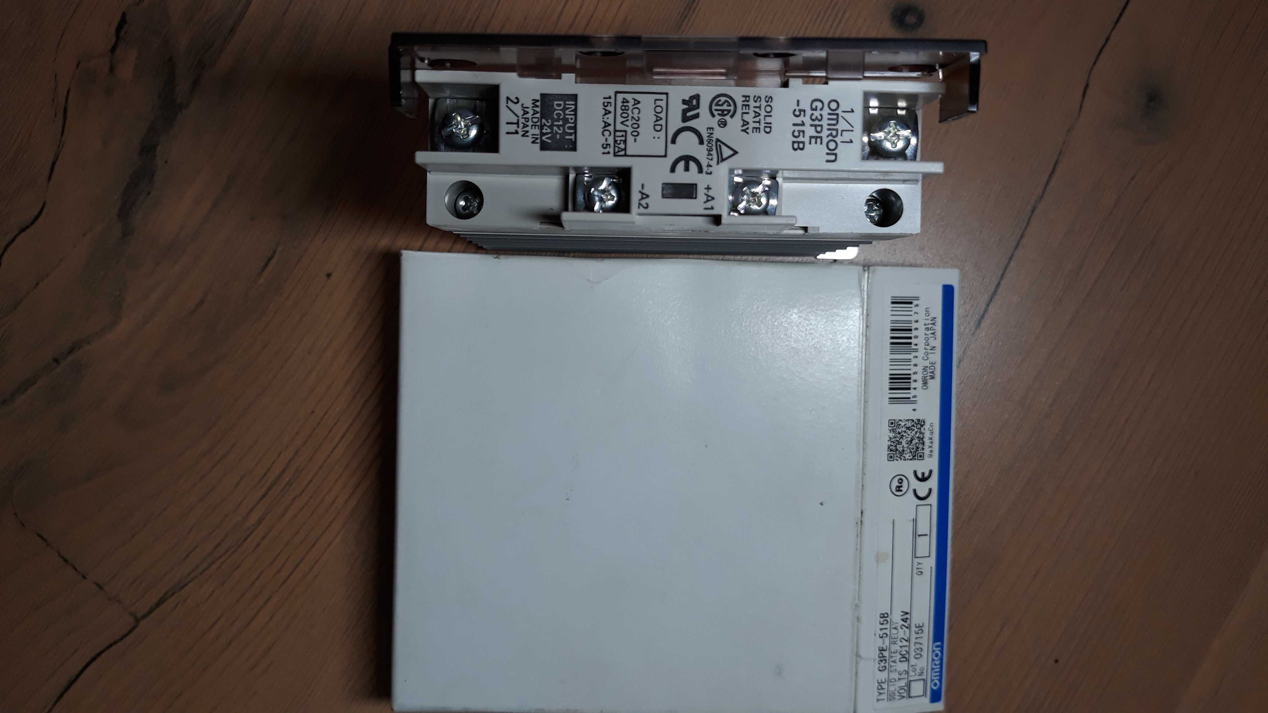 Przekaźnik półprzewodnikowy Omron G3PE-515B