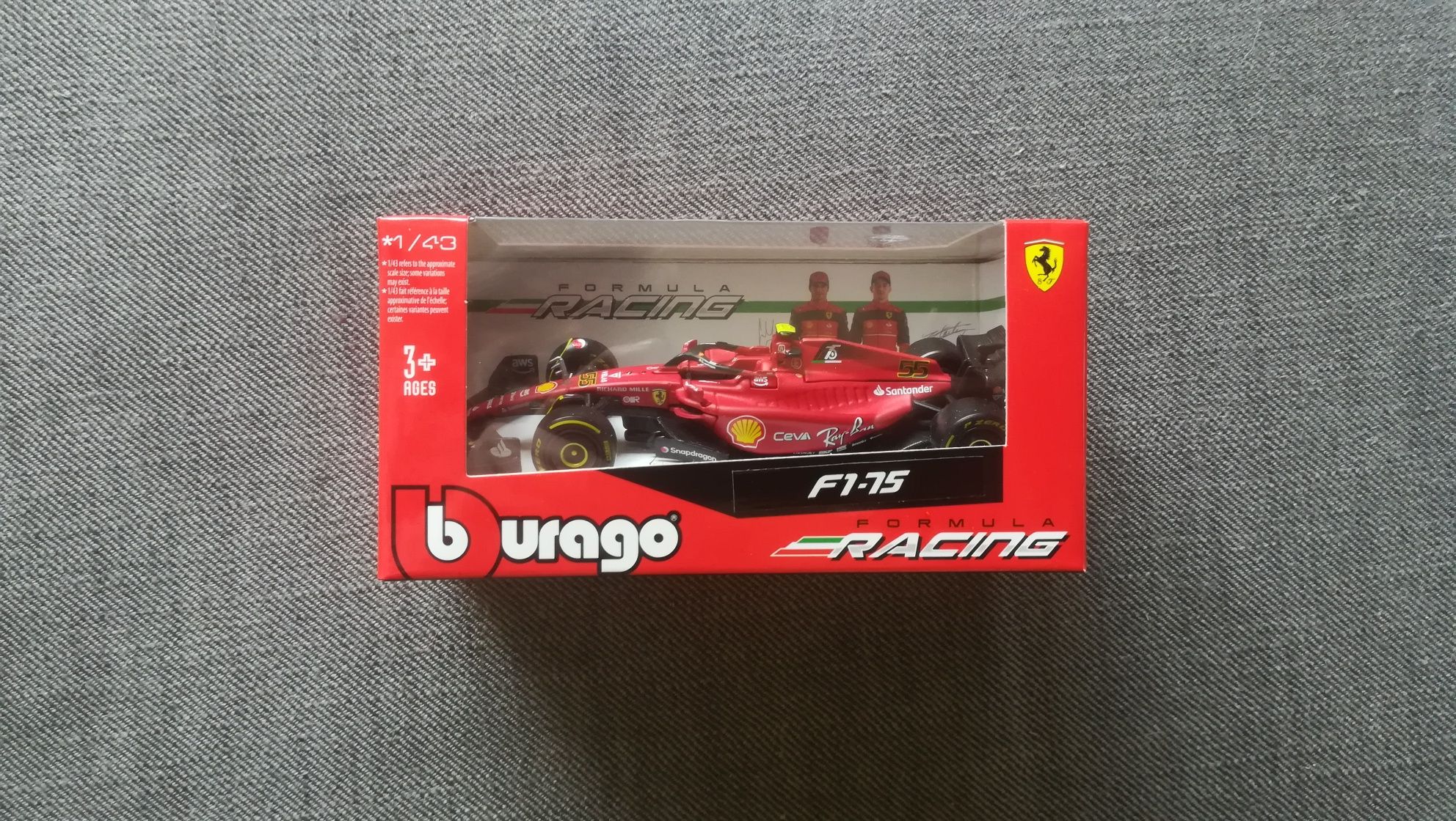 Ferrari F1-75 Carlos Sainz Jr F1 1/43