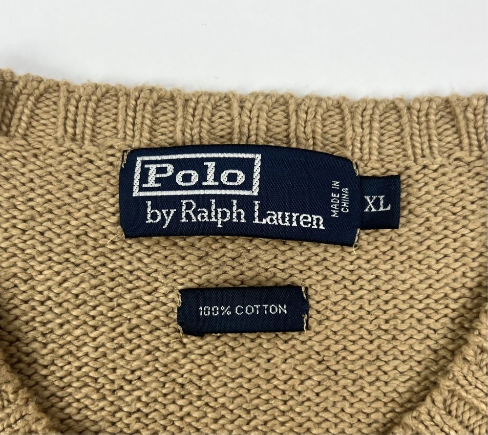 Вінтажний Светр Polo Ralph Lauren Оригінал Розмір Хл Ідеал