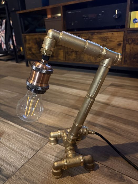 Lampka retro industrial