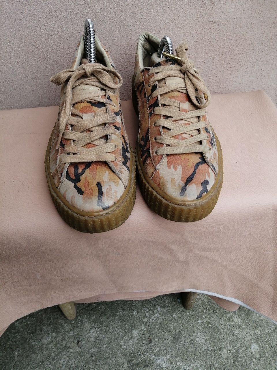 Кросівки Rihanna x PUMA Fenty Creeper Camo ‘Orange