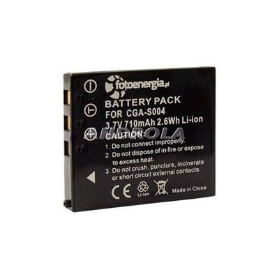 Bateria Panasonic S004E DMCFX2 DMCFX2B 710mAh