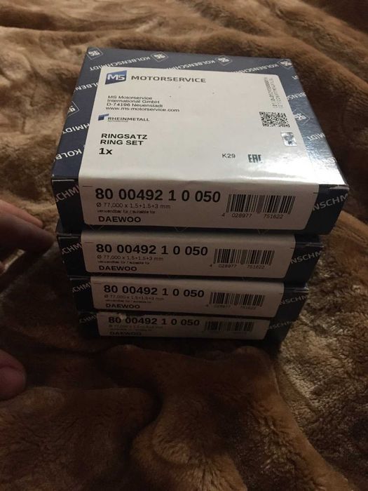 Кільця поршневі d 77,0 Daewoo Lanos (1,5X1,5X3,0) (A15MF/A15SMS/G15MF)