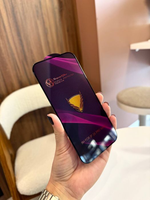 Захисне скло на Айфон 17 про макс, защитное стекло для iPhone Pro Max