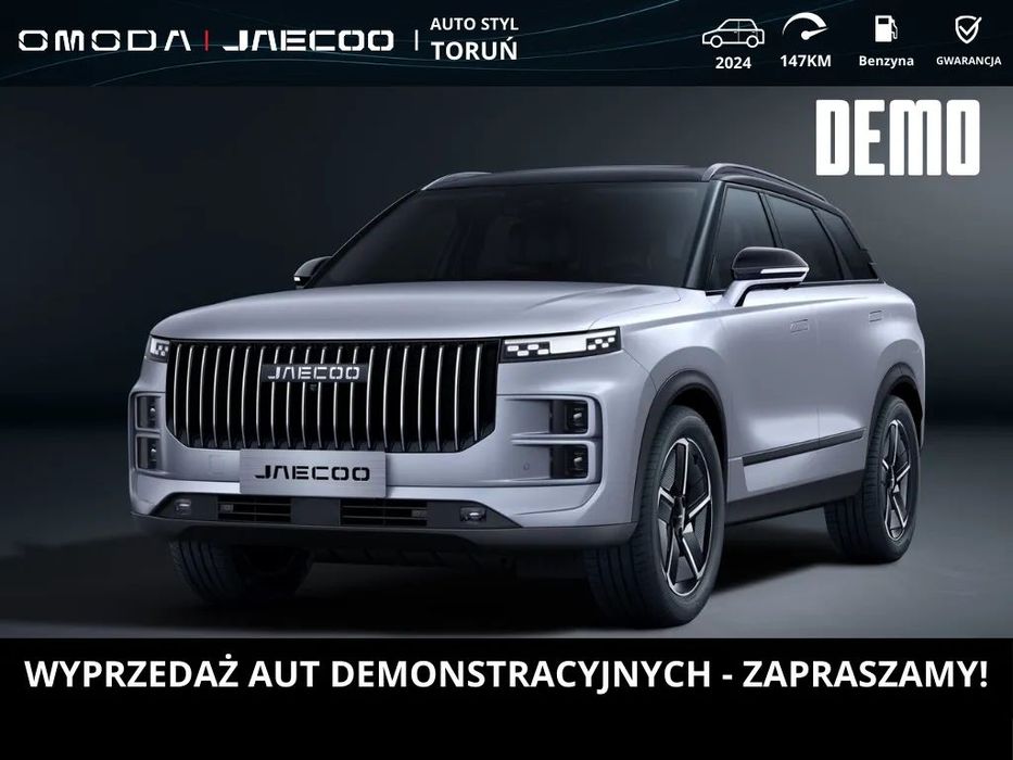 Jaecoo 7 OFFROAD AWD 1.6 TGDI 7DCT 147KM/275NM samochód demonstracyjny