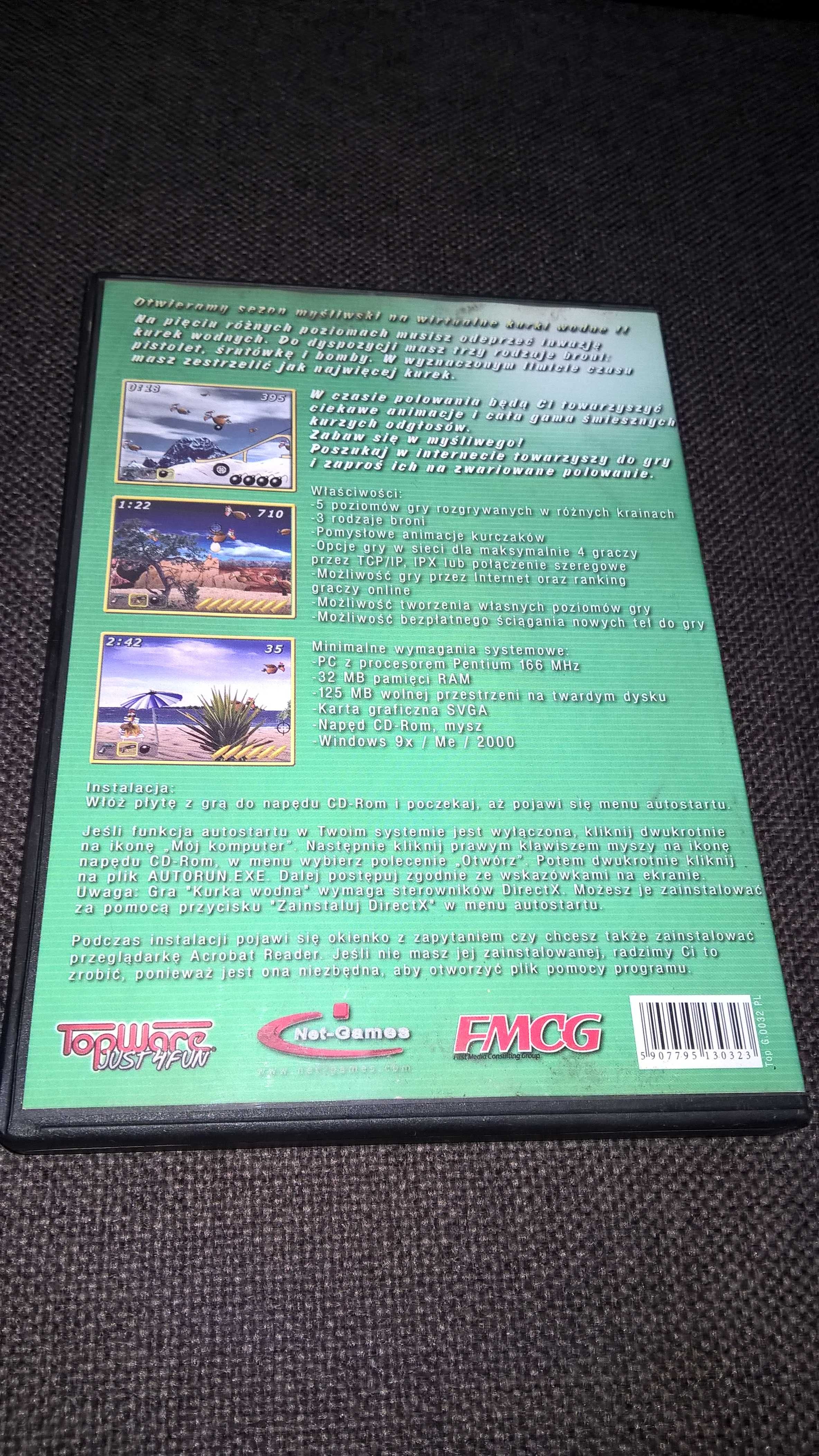 gra PC CD-ROM Kurka Wodna
