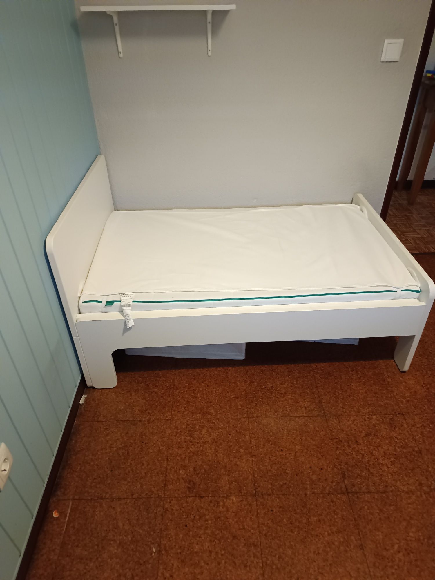 Cama extensível de solteiro