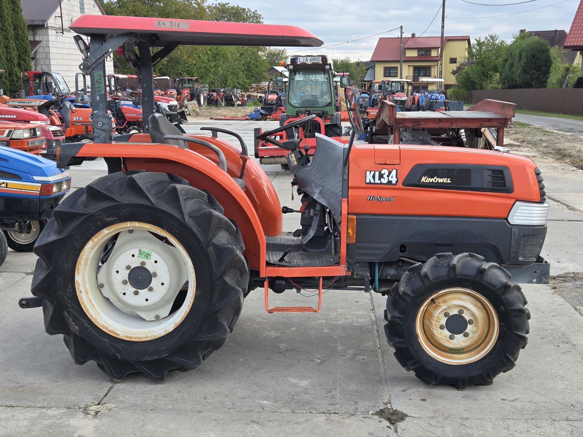 Traktorek japoński Kubota KL34 Hi- Speed 34KM szybką skrzynia