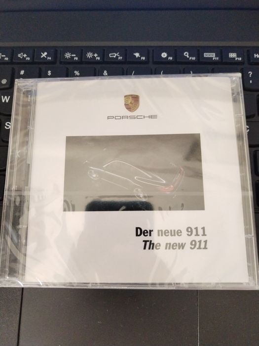DVD apresentação Porsche 911 turbo