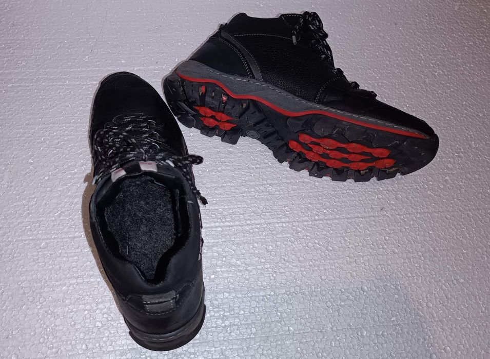 Зимові шкіряні черевики р.39