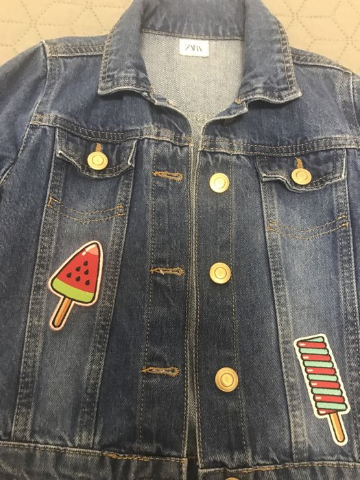 Джинсова куртка дитяча Zara