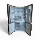 Lodówka Beko Pełny No Frost 182cm Kostkarka Stalowy