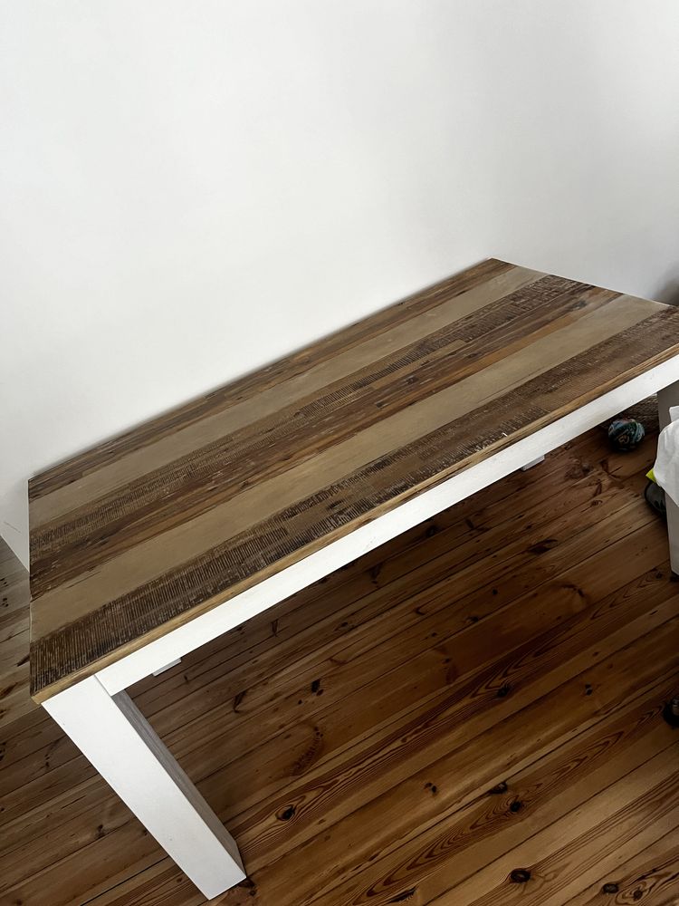 Stół drewniany duzy loftowy