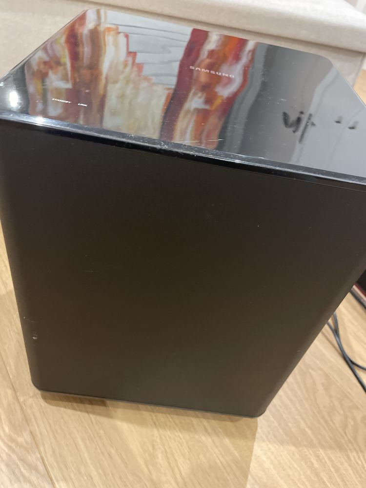 subwoofer samsung preto
