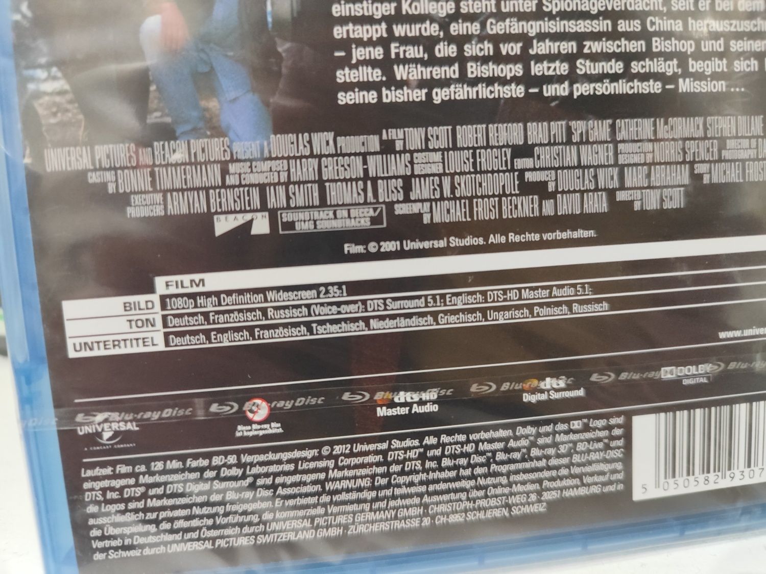 Zawód Szpieg Blu-ray napisy PL