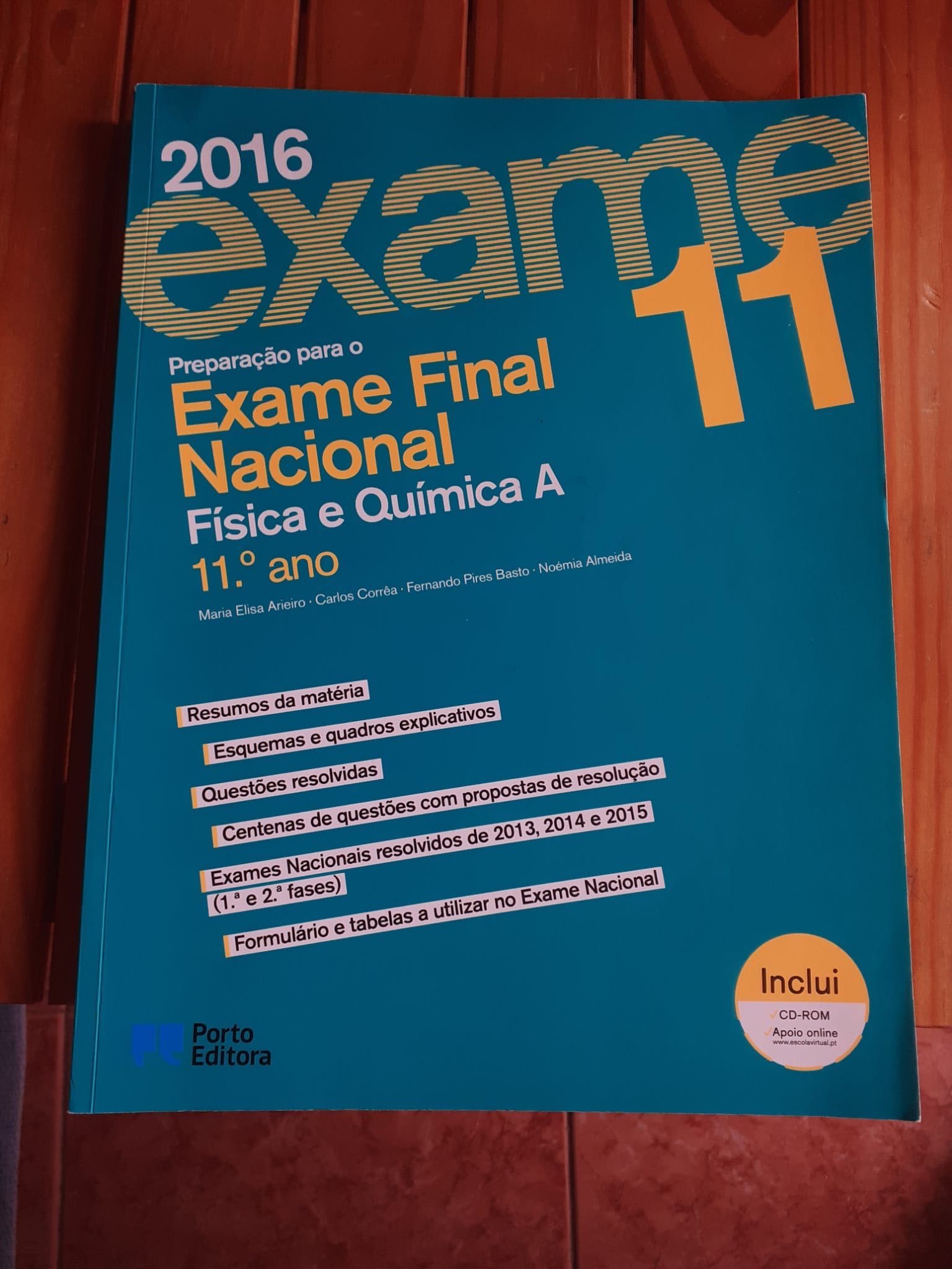 Livro Preparação para o Exame Física Química A 2016
