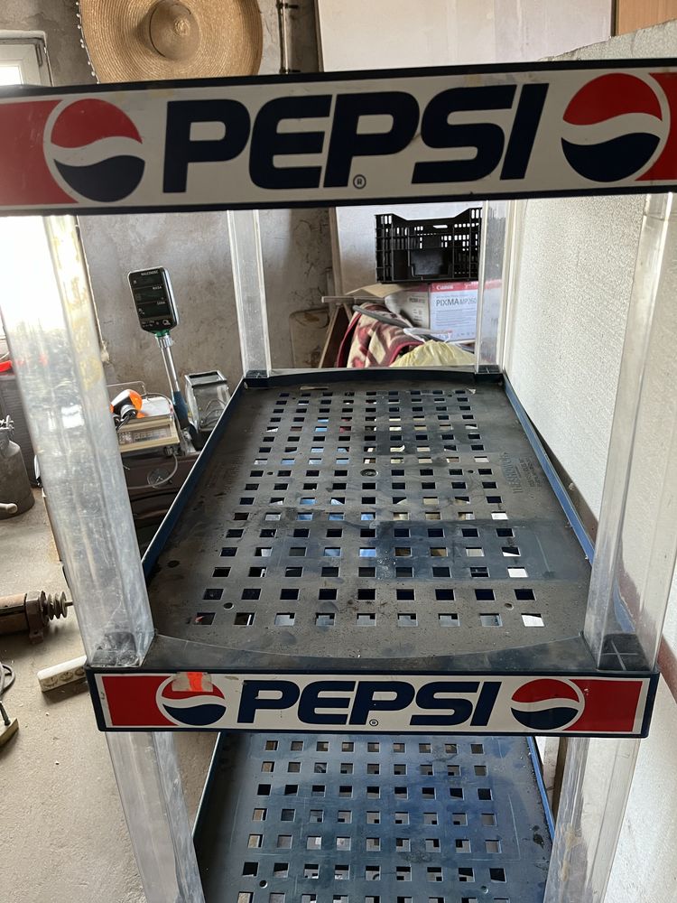 Stara Reklama Pepsi regał stolik szafka plastikowy