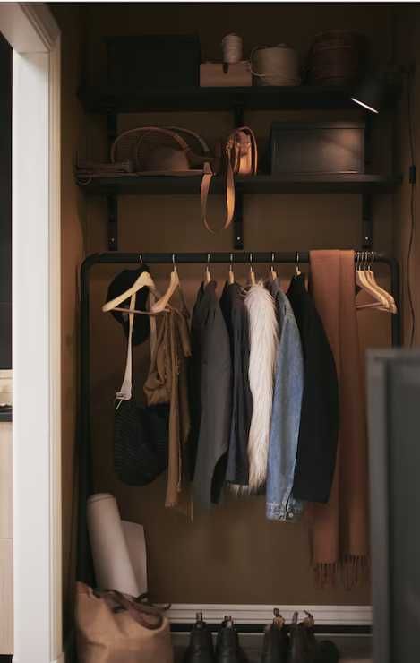Suporte para cabides - interior/exterior IKEA Turbo