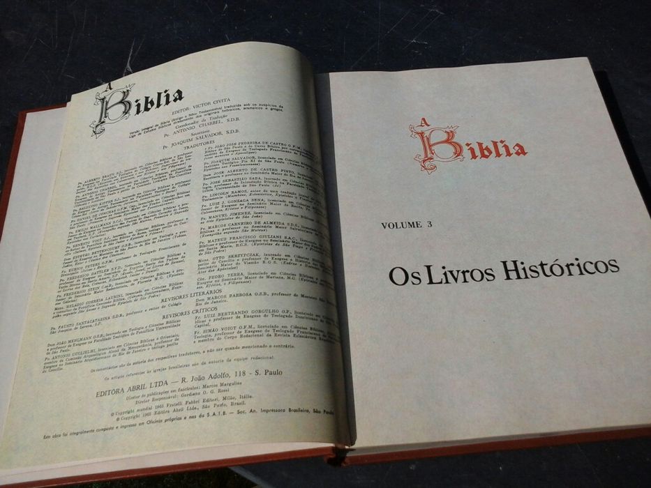 Livros, Biblias