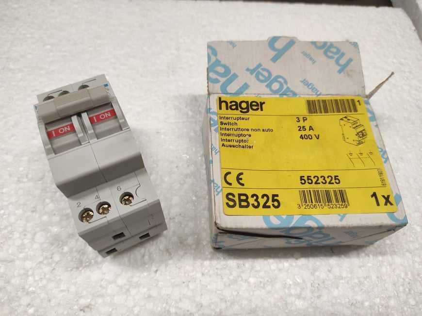 SB325 Interruptor Modular 3P 25A