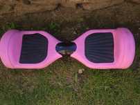 Deskorolka elektryczna hoverboard z led z gumami ochronnymi BWHEEL