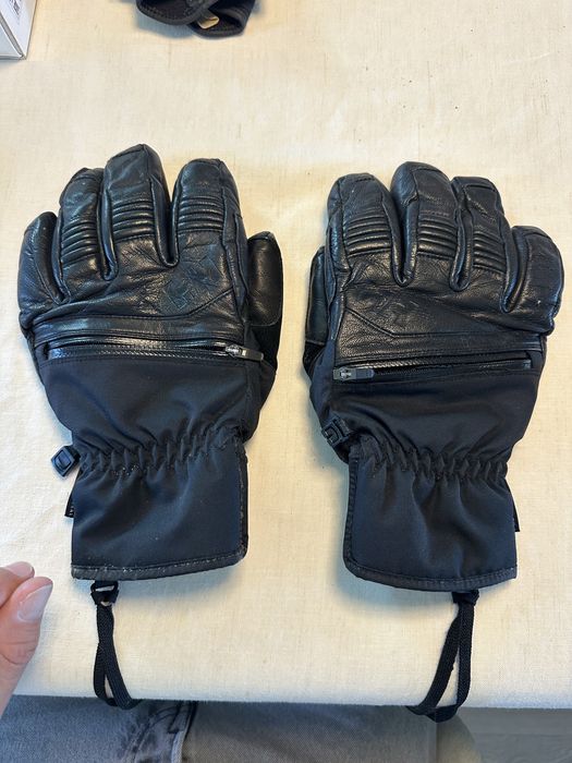 Luvas Neve Helly Hansen em pele Tam L