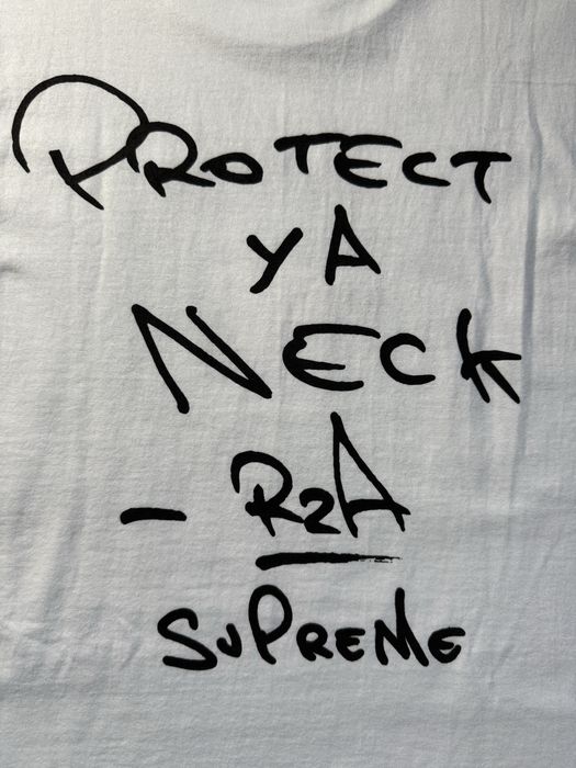 SUPREME FW25 WU-TANG CLAN RZA TEE white / Футболка Суприм Ву Танг