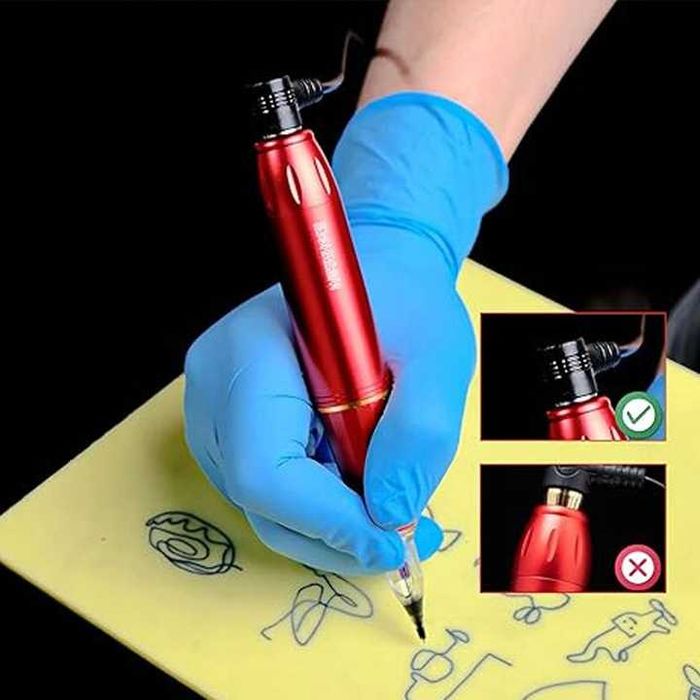 OGROMNY ZESTAW XXL Nowa Maszynka Do Tatuażu Gotowa Do Użycia