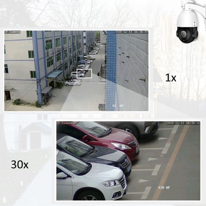 Kamera Obrotowa Zewnętrzna IP Wifi 30X Zoom Sony FULL HD
