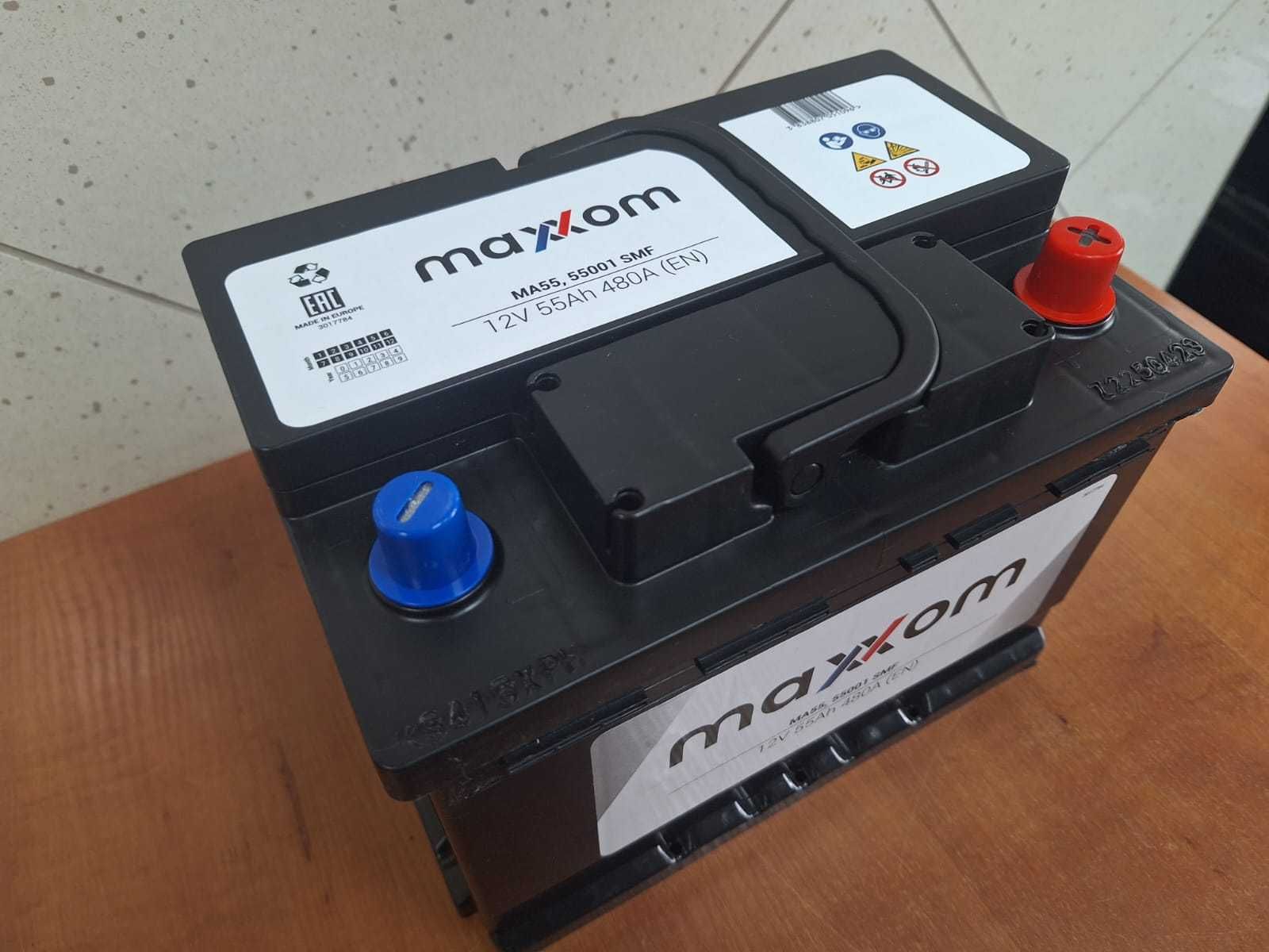 Lublin - Nowy akumulator Maxxom 55Ah 480A 12V
