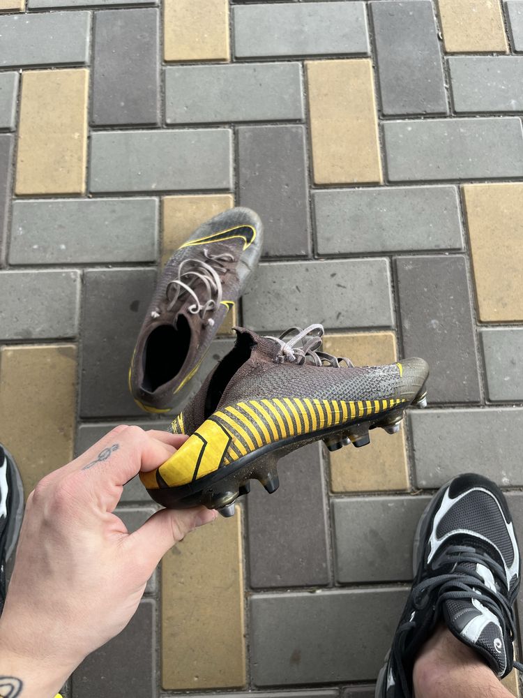 Бутсы железки elite mercurial vapor 12