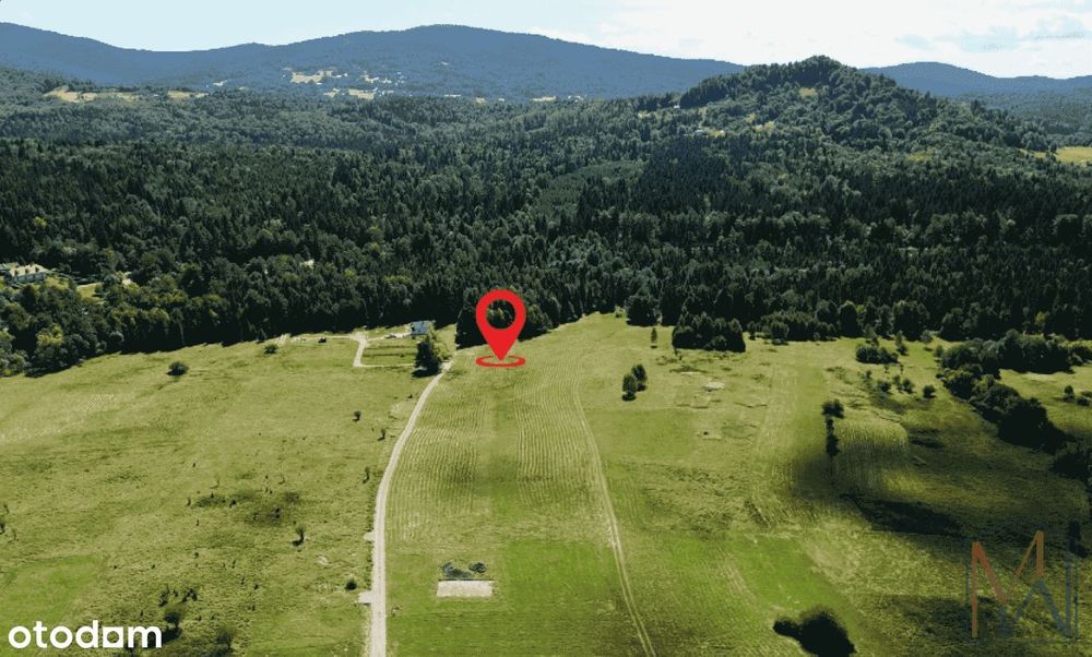 Działki budowlane w otoczeniu zieleni Hucisko