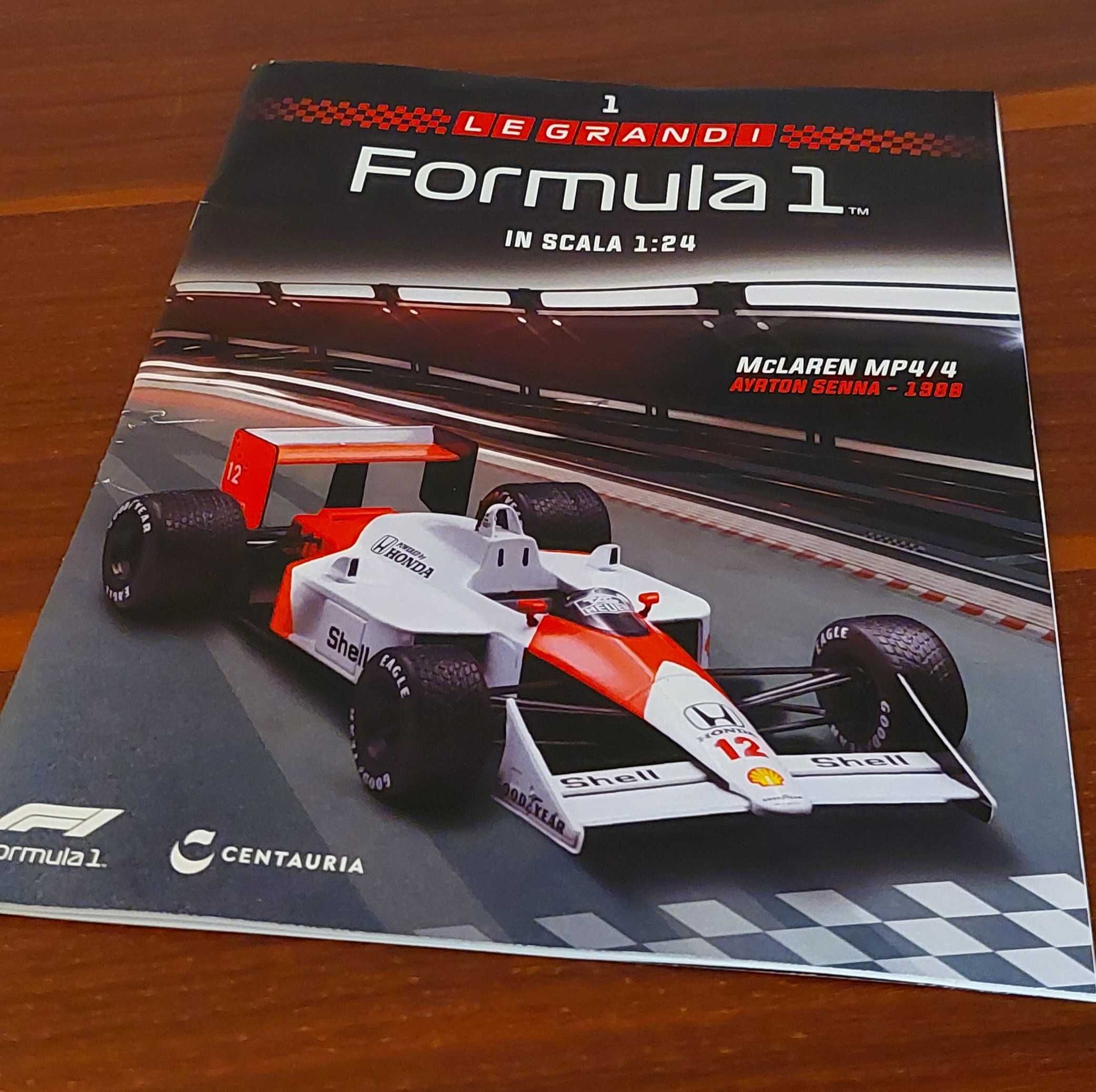 Fórmula 1 Mclaren MP4/4. Escala 1:24. Ayrton Senna