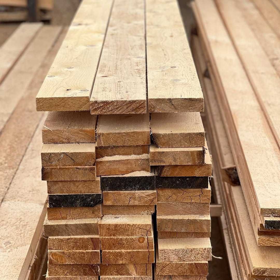 Продаж бруса та обрізних дощок з доставкою