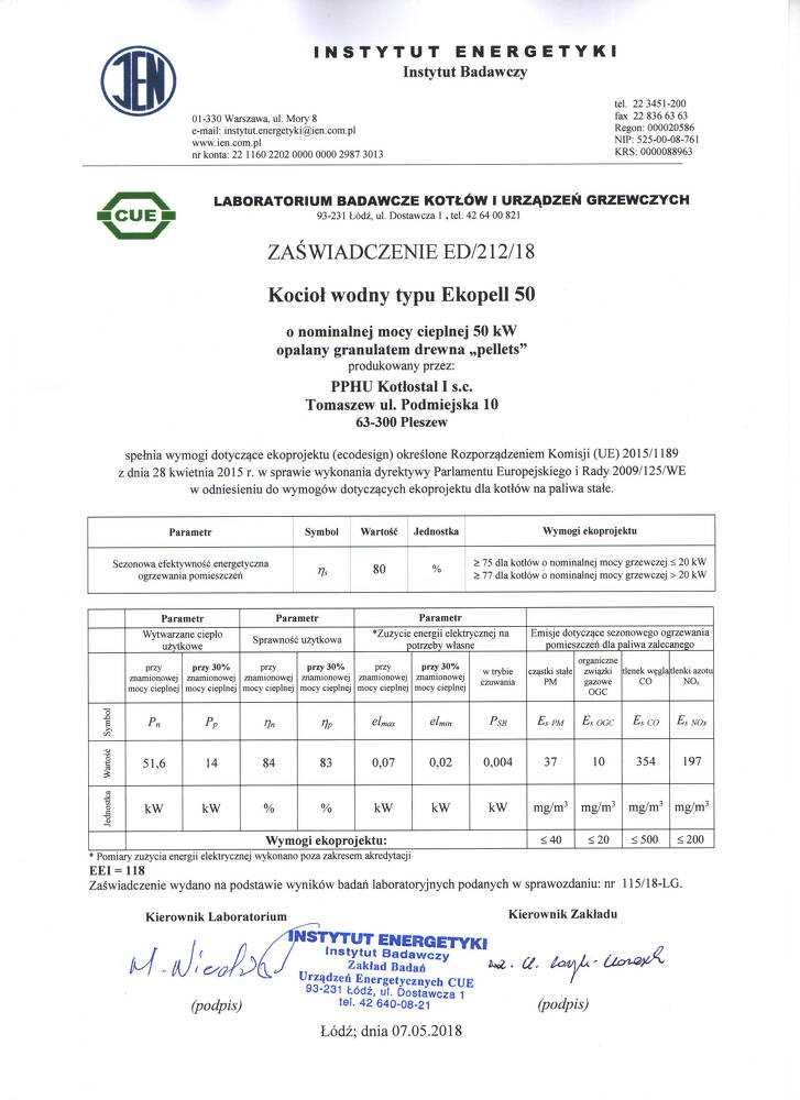 Kocioł EKOPEL moc 50 kW z podajnikiem pelletu