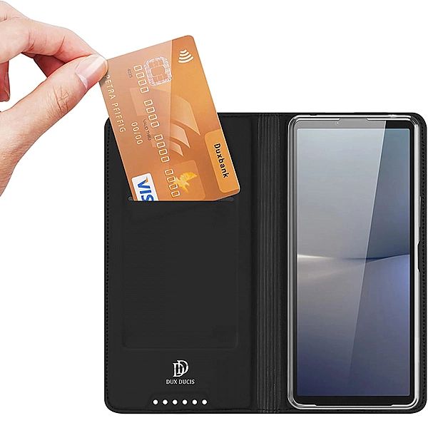 Etui Dux Ducis Skin Pro na Sony Xperia 10 VI z klapką i miejscem na ka