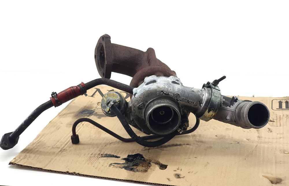 TURBINA TURBO FLANSZA GRUSZKA  MAN LE TGL