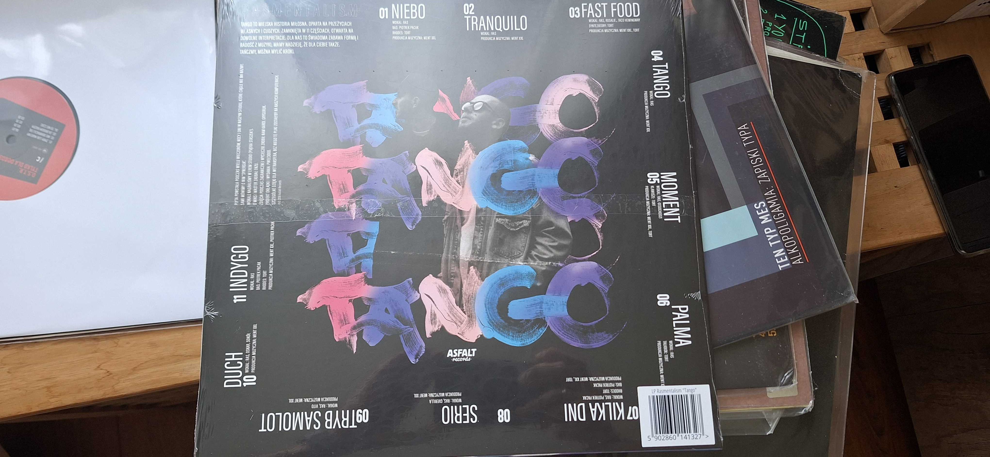 Rasmentalism – Tango LP AR-W157 zafoliowana