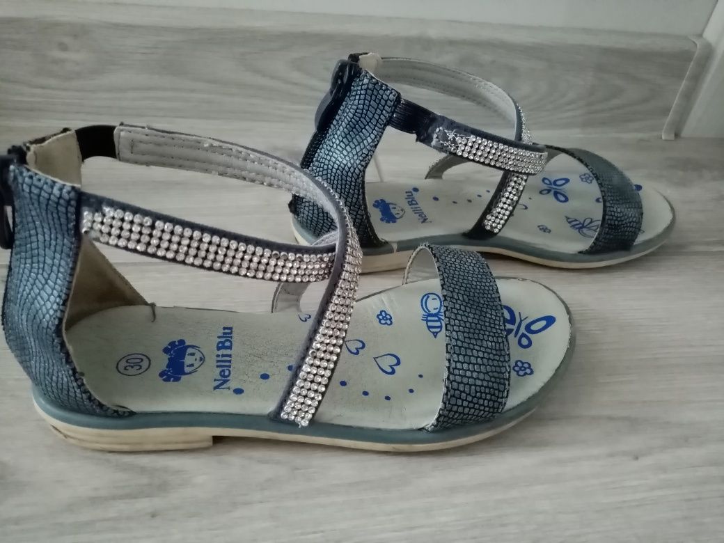 Buty dla dziewczynki Balerinki + sandały rozmiar 30