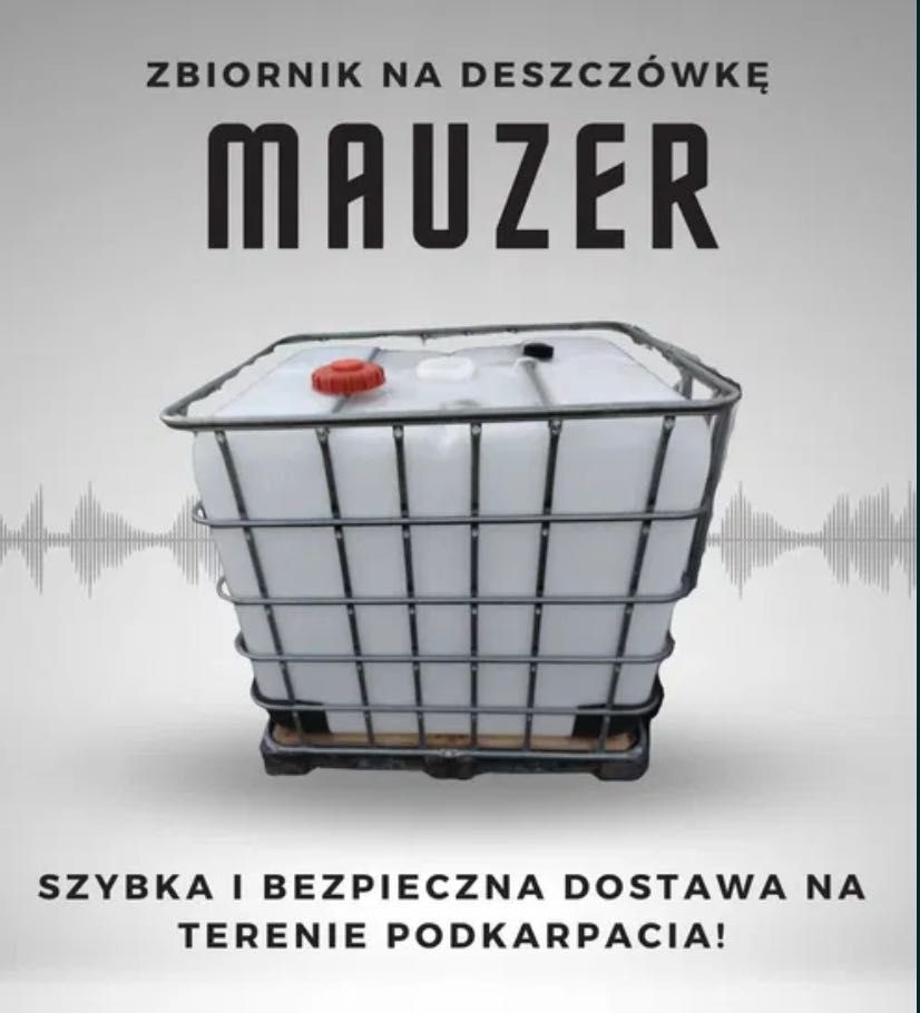 MOUZER 1000 L zbiornik na wodę, beczka