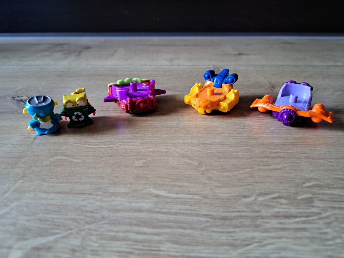 Super Zings 2 figurki oraz 3 pojazdy