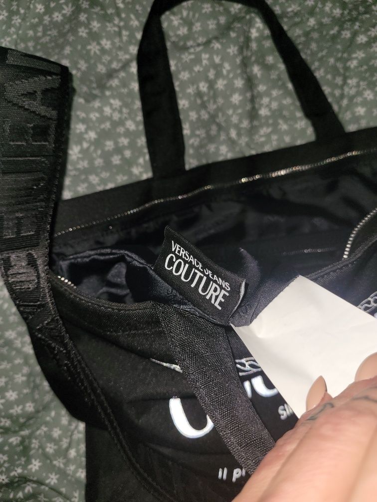 Torebka torba na zakupy Versace shopperka
