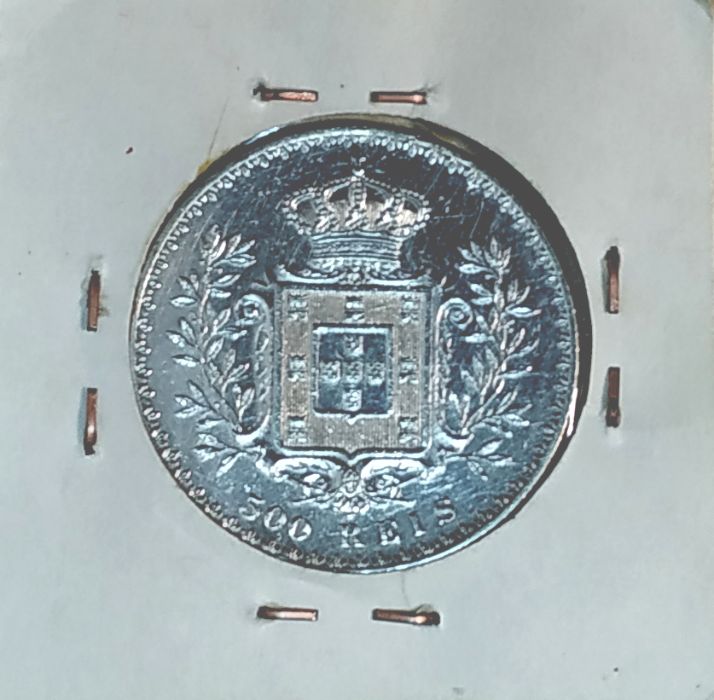 500 Reis D. Carlos I - 1891