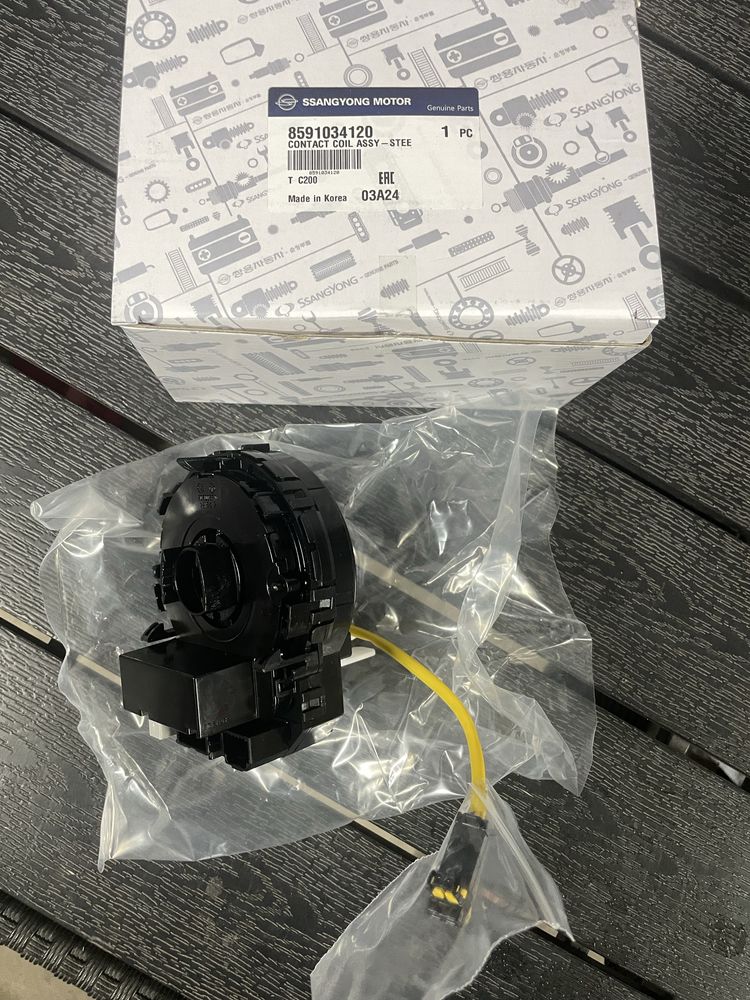Шлейф підрульовий SsangYong Korando Airbag clock spring