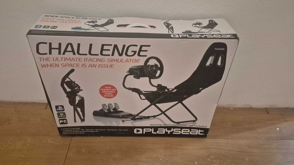 Volante Logitech G923 + Cadeira playseat Challenge