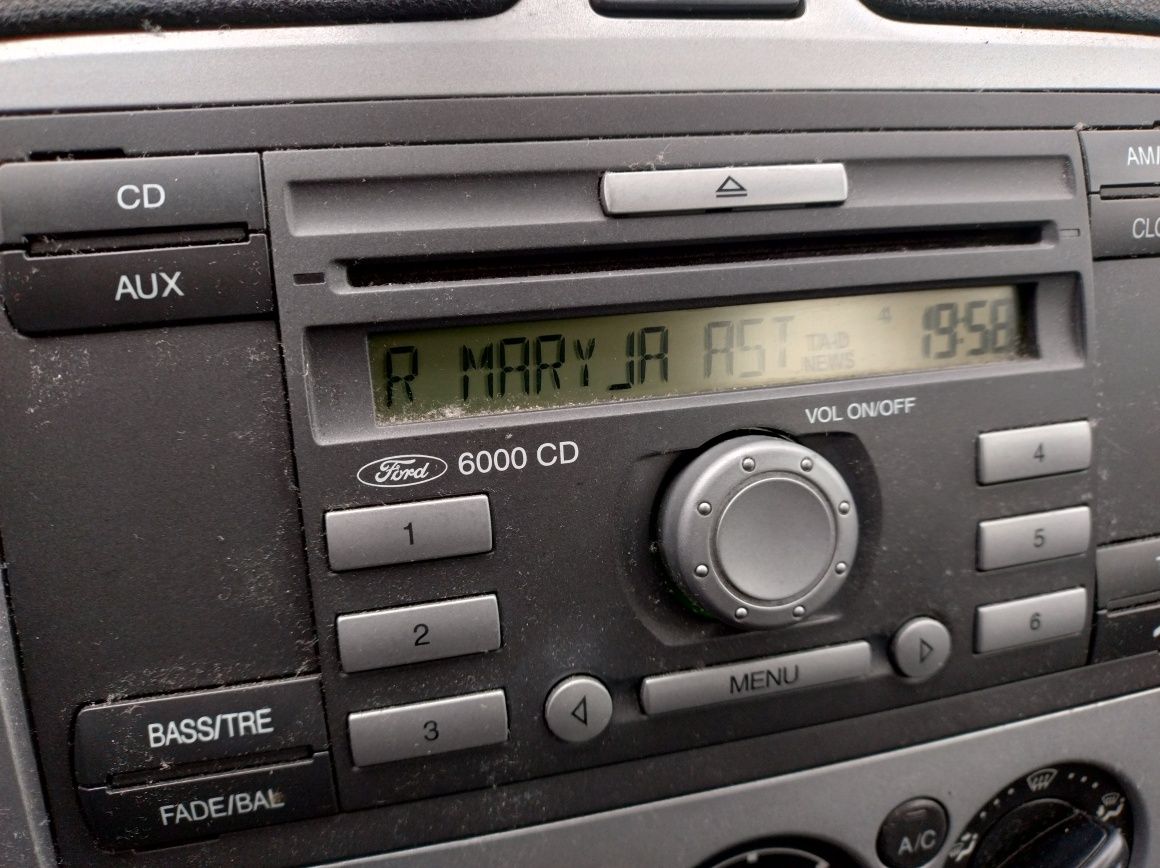 Radio ford focus MK2 przedlift 6000cd